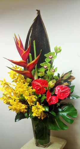 Tropical Flower Arrangements