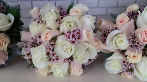 Bridesmaid Flowers with Vintage Theme