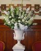 Urn Arrangement for your Event with White Fresh Flowers