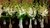 Bud Vase Arrangements with White Orchids