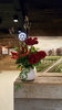 Red Rose and Tiger Reception Flowers