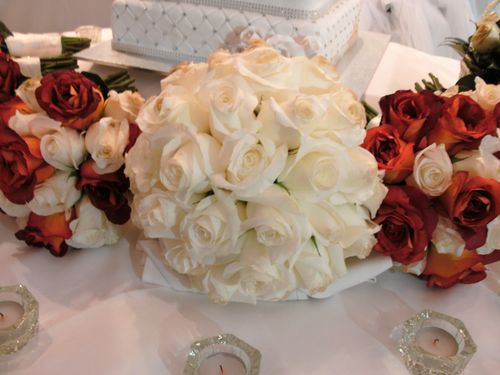 Wedding and Bridesmaid Bouquet
